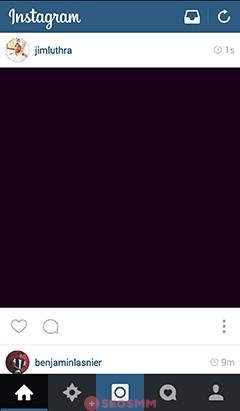 instagram hikaye siyah ekran çözümü