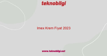 imex krem fiyat 2023 19327