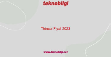 thincal fiyat 2023 19311